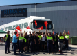 Huelga indefinida de los trabajadores del centro logístico DHL-Primark, en Torija
