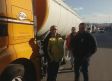 Camioneros de empresas de la región "atrapados" en La Jonquera