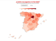 Mapa: ¿Cuánto nos jugamos en la Lotería de Navidad en Castilla-La Mancha y el resto de España?