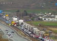 Reabierta la autovía A-4 en Tembleque (Toledo), tras 6 horas cerrada por un choque de camiones
