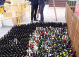 Guadalajara consigue el récord de reciclaje de botellas de vidrio: 2.485 kilos en una hora