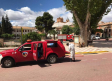 Desinfectan calles y edificios de Villamalea y de otros municipios de La Manchuela