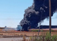 Desalojada una fábrica de PVC en Numancia de la Sagra (Toledo) por un incendio