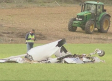 Dos fallecidos al estrellarse una avioneta cerca del aeródromo de Algodor, en Toledo