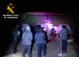 La Guardia Civil disuelve una fiesta ilegal en una casa de campo en Almansa (Albacete)