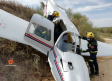 Cuatro heridos leves en un accidente de avioneta en Casarrubios del Monte (Toledo)
