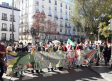 Manifestación en Madrid en favor del tren convencional para combatir la despoblación