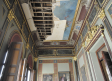 Afectado el lienzo de Don Quijote tras desprenderse parte del falso techo del Palacio de la Diputación de Ciudad Real