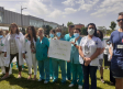 Concentración en el Hospital General de Albacete para condenar la ultima agresión a una profesional