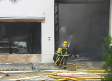 Perimetrado el incendio industrial en Tomelloso (Ciudad Real) que ha afectado a dos naves