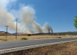 Controlado el incendio en la zona de la Dehesa Boyal en Puertollano