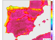 Talavera de la Reina y Almadén marcan las temperaturas más altas de España