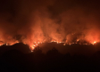 Continúan las labores de extinción del incendio en Santa Cruz del Valle (Ávila) con la ayuda del Infocam