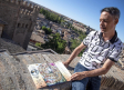 El casco histórico de Toledo convertido en un tablero del juego de la oca