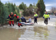 Desalojadas tres familias de Yeles (Toledo) por el desbordamiento de un arroyo