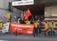 Primera jornada de huelga de los trabajadores de Geacam en Guadalajara