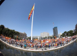 Manifestación en Colón en contra de los indultos del 'procés': así ha sido la protesta