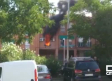 Aparatoso incendio sin daños personales en el Polígono de Toledo