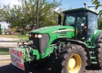 Ganaderos reclaman con sus tractores "precios justos" para la leche en Talavera