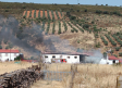 Declarado un incendio en el matadero de La Nava de Ricomalillo (Toledo)