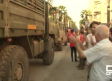 Vídeo: La despedida a la UME de los vecinos de Los Alcázares (Murcia)