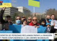 Multitudinaria manifestación en Madrid contra la guerra en Ucrania