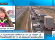 Protestas de transportistas en Tomelloso (Ciudad Real) y Albacete, en una nueva jornada de paro del transporte