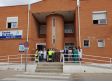 Los sanitarios se concentran para condenar la agresión a varios compañeros en Santa Olalla (Toledo)