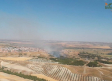 Extinguido el incendio en Añover de Tajo (Toledo): el fuego se declaró cerca del centro de salud