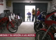 La afición y restauración de las motos de Nicolás