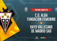 C.D. Alba Fundación Femenino 1-1 Rayo Vallecano de Madrid SAD