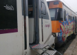 Dos trenes chocan en Montcada dejando 155 personas heridas