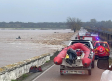 Efraín en Extremadura: vecinos desalojados en Badajoz y pueblos incomunicados por las inundaciones