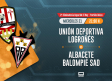 CMM emitirá en directo el UD Logroñés - Albacete Balompié de Copa del Rey