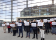 Los sindicatos de la administración de justicia protestan en Albacete por sus condiciones de trabajo