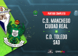 CD Manchego Ciudad Real 2-0 CD Toledo SAD