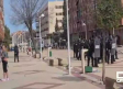 Tensión en el barrio del Polígono de Toledo con la presencia de antidisturbios