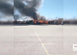 Un incendio calcina por completo un restaurante en Torrenueva