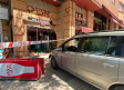 Un coche se empotra contra una panadería en Toledo capital