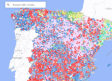 ¿Qué han votado tus vecinos? Consulta el mapa de voto de Castilla-La Mancha en este interactivo