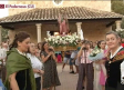 Los anderos bailan a la abuela Santa Ana en El Pedernoso