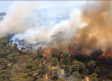 Sin control el incendio forestal en Puerto Real (Cádiz )