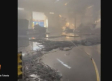 Incendio en una nave industrial de baterías de móviles y ordenadores en Seseña