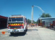 Extinguido el aparatoso incendio en un almacén de colchones en Villaluenga de la Sagra (Toledo)