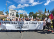 Vecinos de La Toba (Guadalajara) piden en Toledo que les arreglen "ya" su carretera, 32 años abandonada