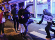 Al menos 15 detenidos en la decimotercera noche de protestas en Ferraz que deja 9 heridos
