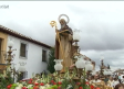 El patrón de Puerto Lápice procesiona a pesar de la lluvia