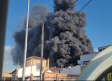 Extinguido el incendio de una nave de plásticos en Madridejos (Toledo)