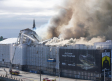 Arde la antigua bolsa de Copenhague: "400 años de patrimonio danés en llamas"