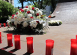 Homenaje a los fallecidos en el accidente del Yak-42 en el memorial de Zaragoza